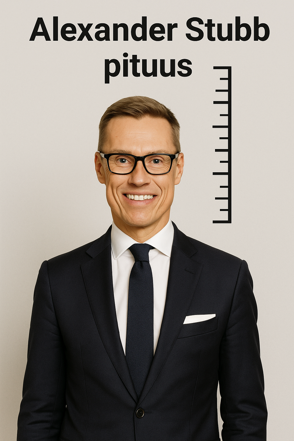 Alexander Stubb pituus